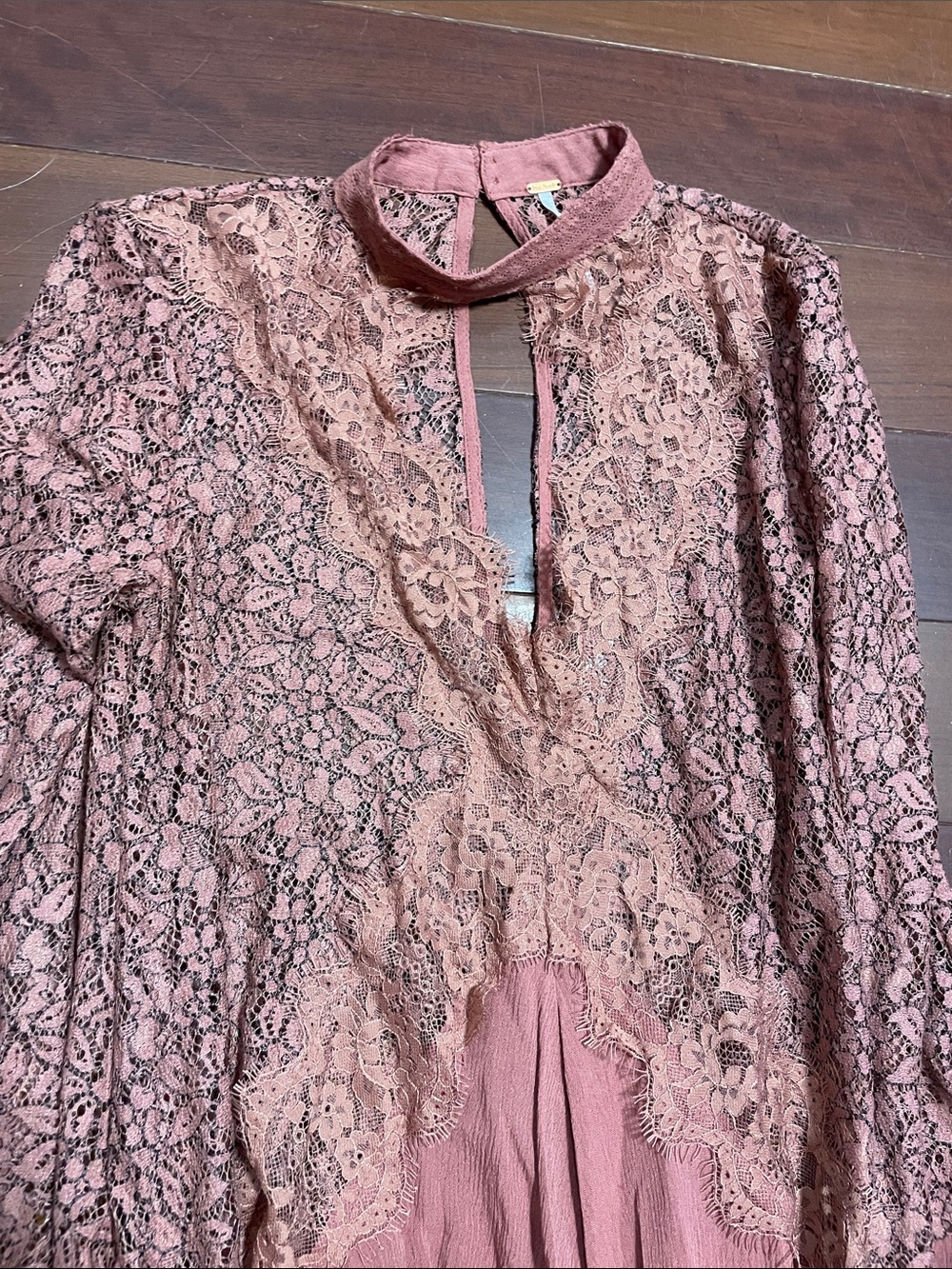 free people lace size small